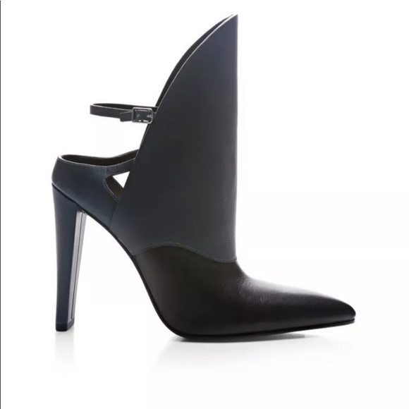 ALEXANDER WANG heat sensitive blue mules heels - Picture 2 of 16